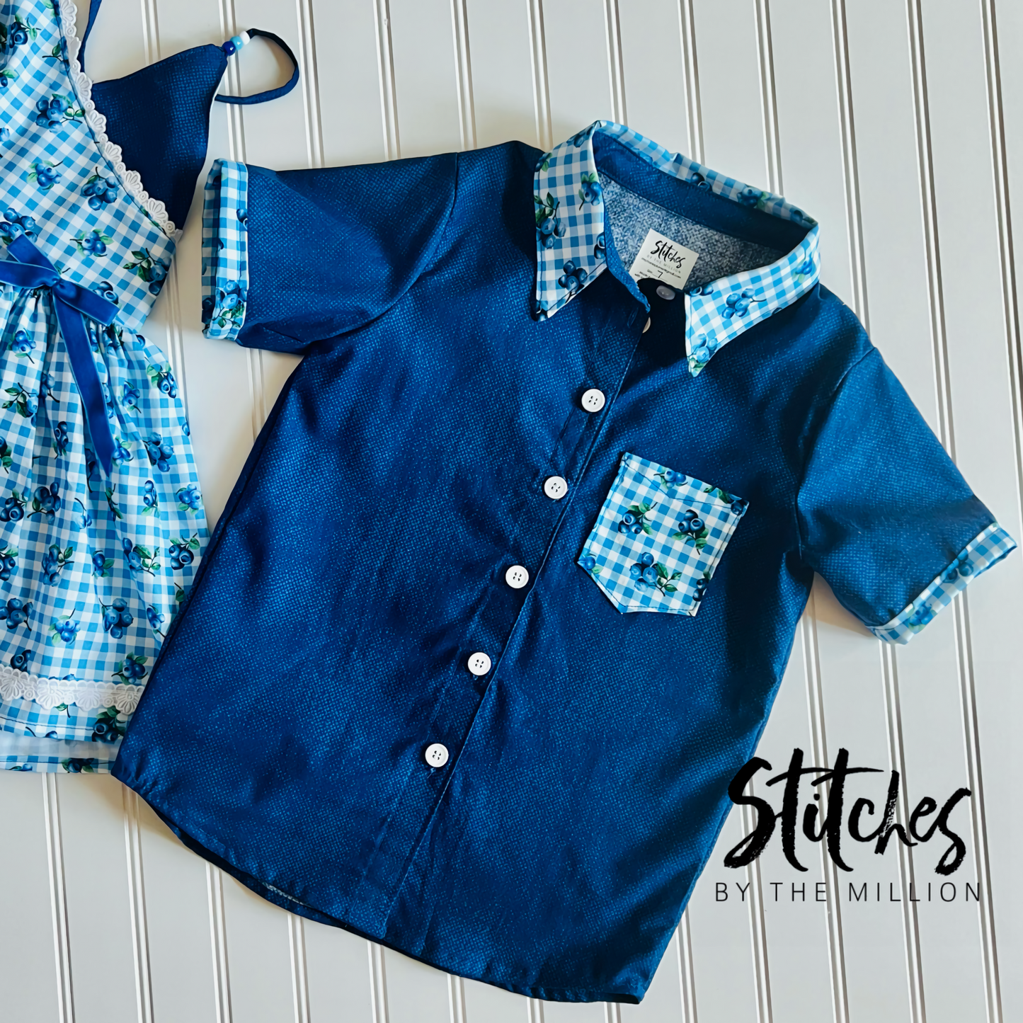 Easter Bunny Boy Button Tshirt