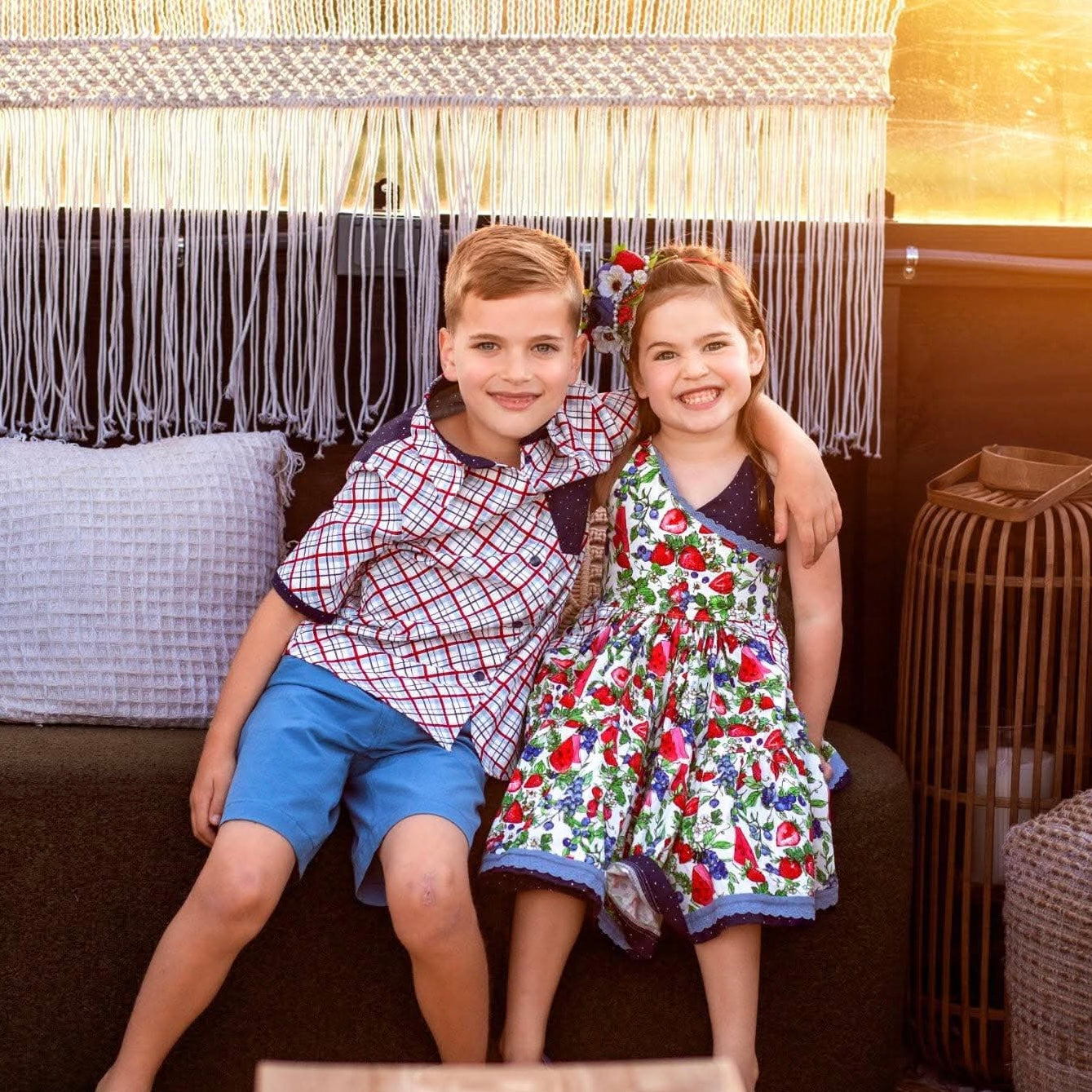 Sweet Summer Brother Dress Shirt