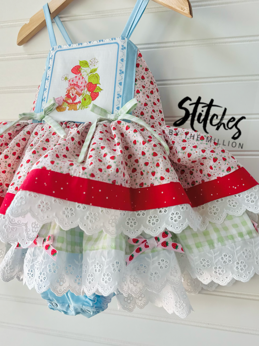 Custom Skirted Romper created for Kat