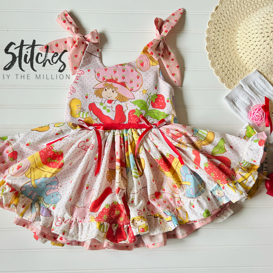 Berry Sweet Dress OOAK