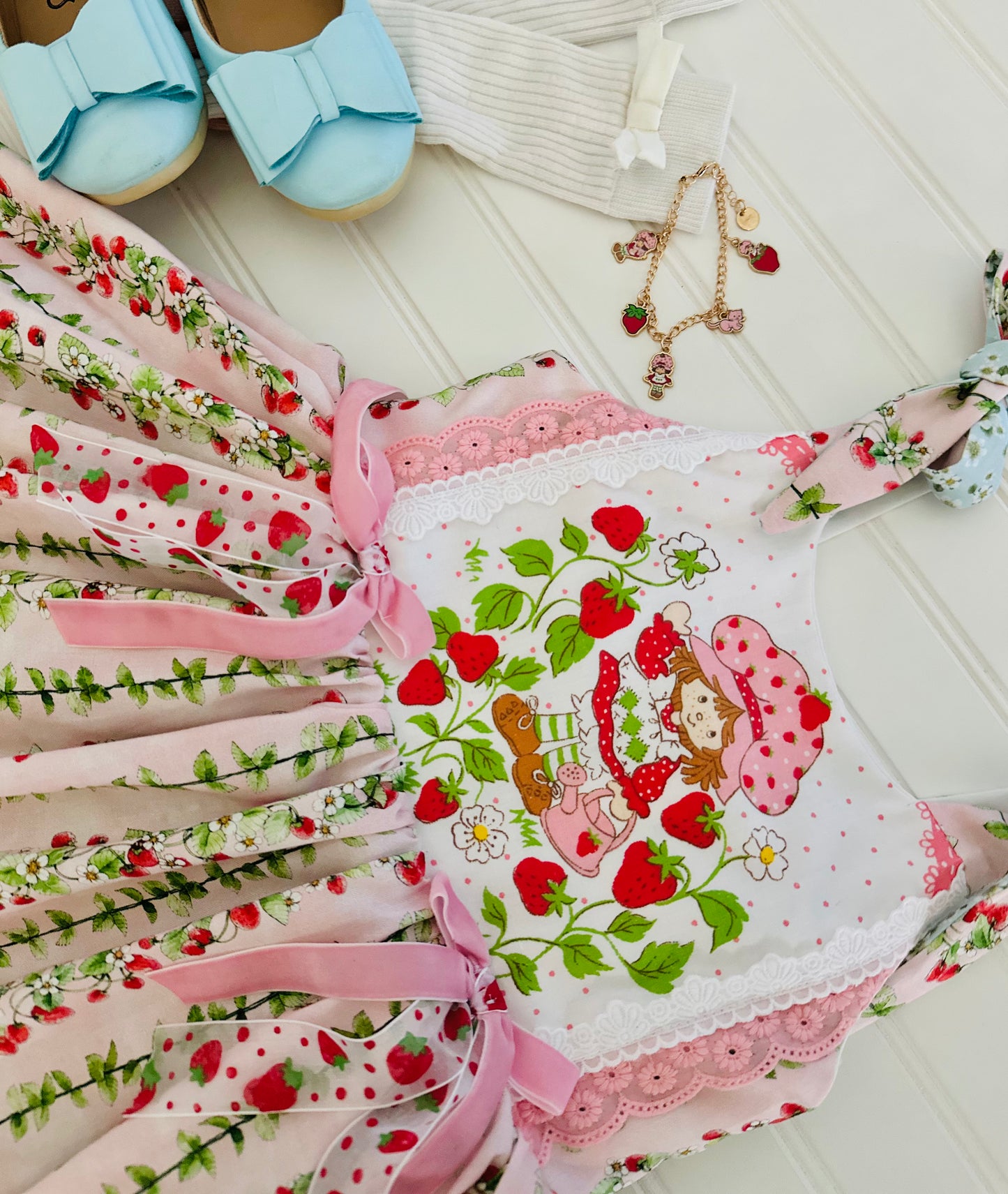 Custom Strawberry Dress created for Kristina