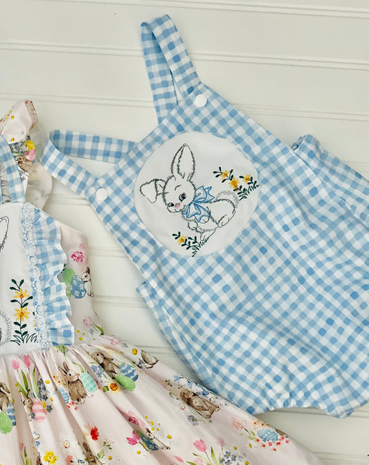 Easter Bunny Boy Romper