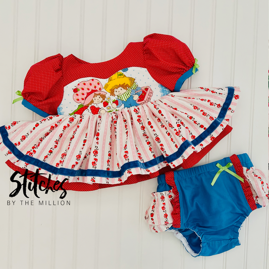 Classic Strawberry Set OOAK 3T